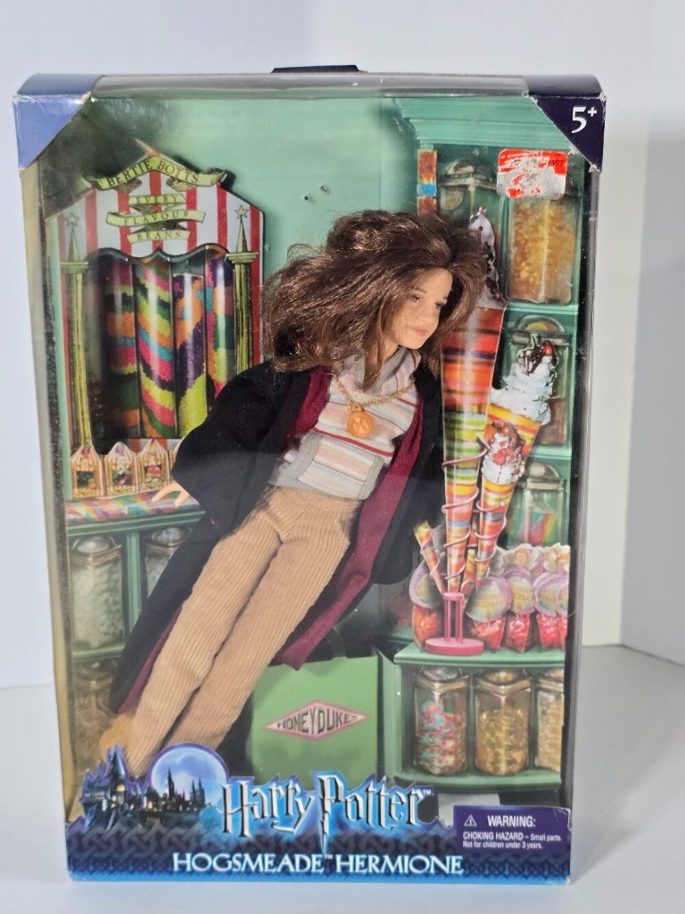 Harry Potter And The Prisoner Of Azkaban Hogsmeade Hermione Mattel Doll open box